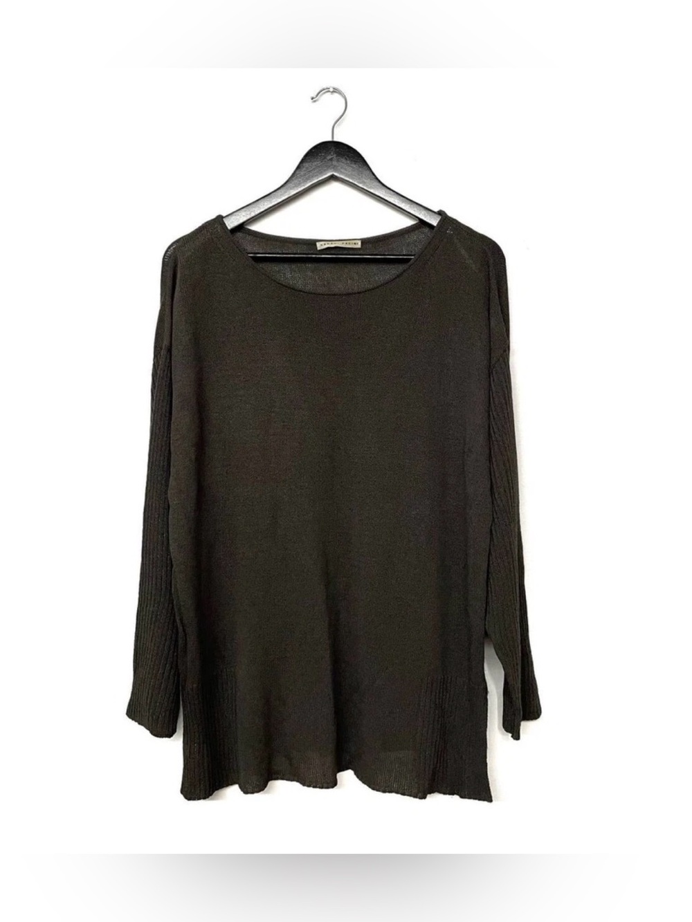 Sarah Pacini Lightweight Knit Sweater